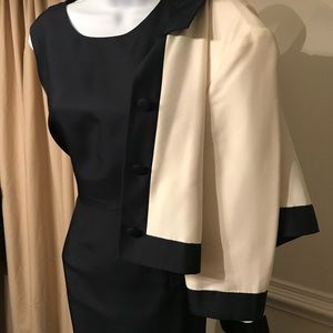 Silk 2-piece dress-Talbots